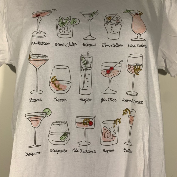 JCREW Collector Tee Cocktail Print - Picture 5 of 9